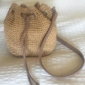 ANTHROPOLOGIE JCrew Zara Straw Tote